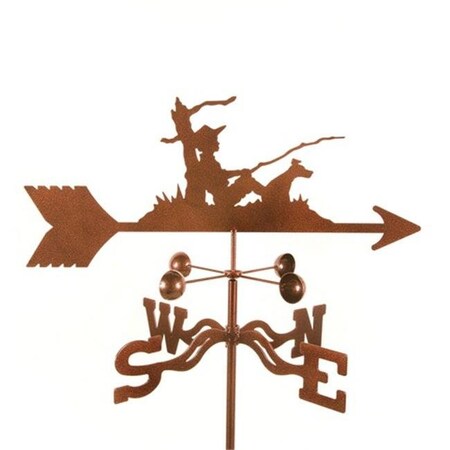 Ez Vane EZ1601-DK Fisherman Weathervane with Deck Mount EZ1601-DK